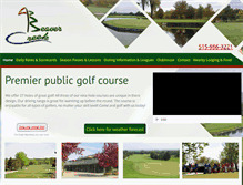 Tablet Screenshot of beavercreek-golf.com
